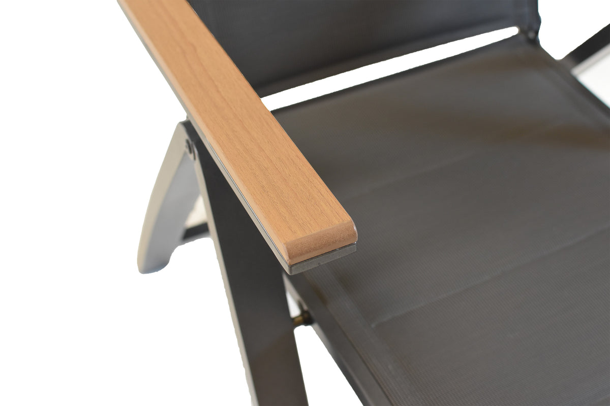 Verona Klappsessel
Aluminium/Textil/Polywood