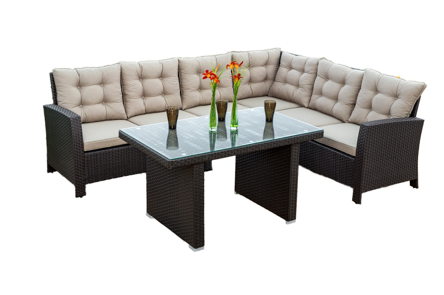 Salerno Eckbank Dinning Set