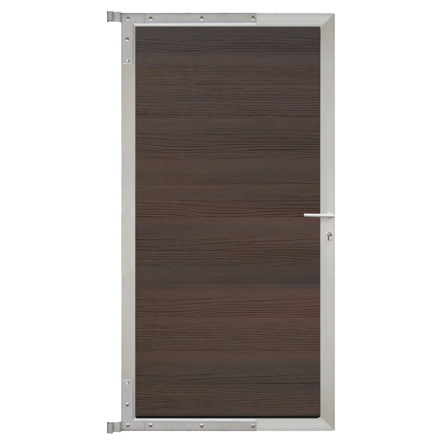 SKÄR-Tor-Komplettset
90 x 173 cm, Holzdekor braun/silber