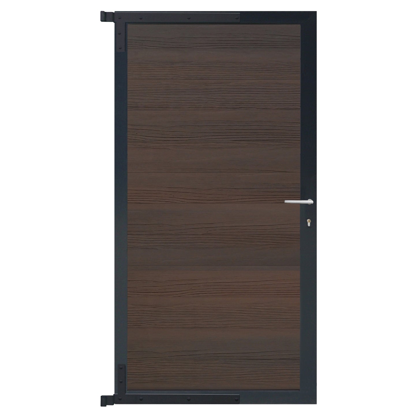 SKÄR-Tor-Komplettset
90 x 173 cm, Holzdekor braun/anthrazit