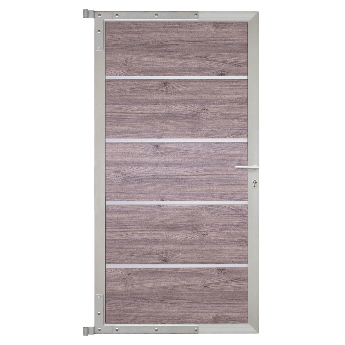 FARÖ-Tor-Komplettset
90 x 173 cm, Esche-grau/silber