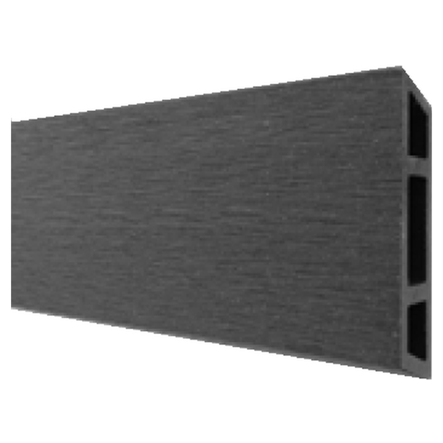 HANÖ-Serie ANTHRAZIT 21 Lamellen 20 x 75/68 x 1793 mm BPC-Rhombus-Steckzaun