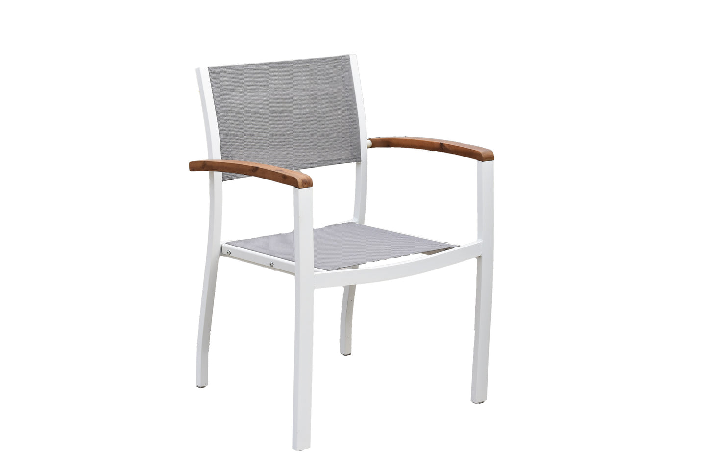 Naxos Stapelsessel
Aluminium/Akazie/Textil