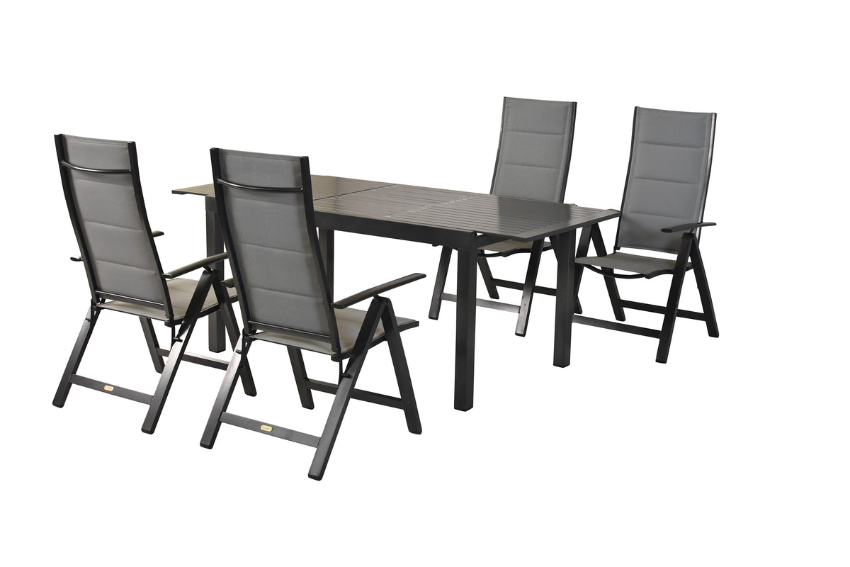 5tlg. Florenz Set
Aluminium/Textil
