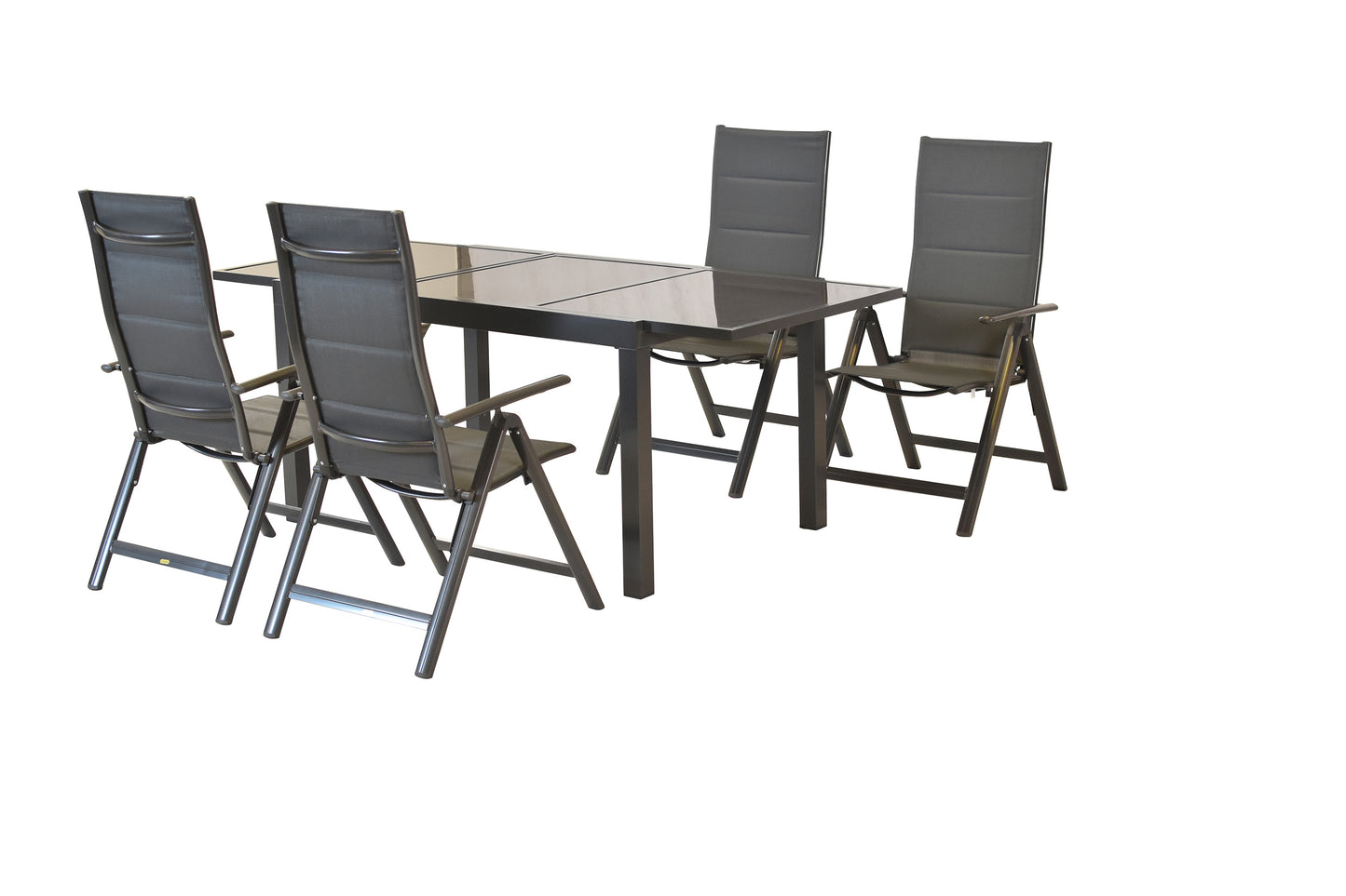 Taviano Set 5tlg.
Aluminium/Textil