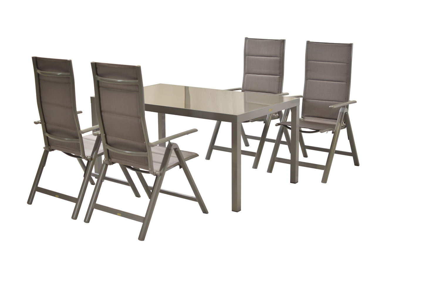 Taviano Set 5tlg.
Aluminium/Textil