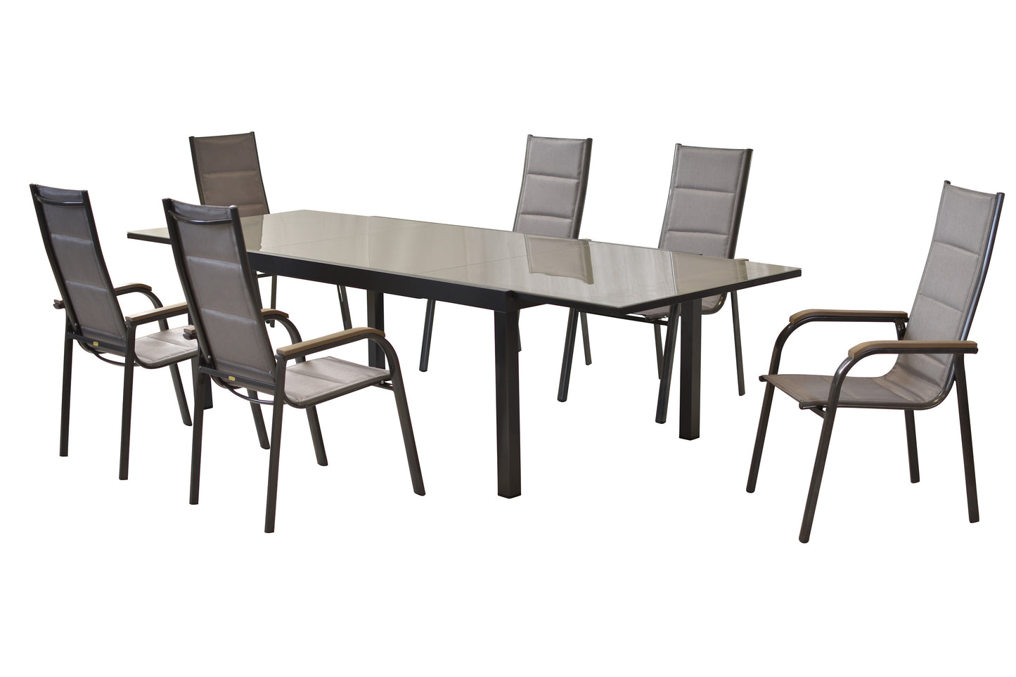 Triviero Set 7tlg.
Aluminium/Textil