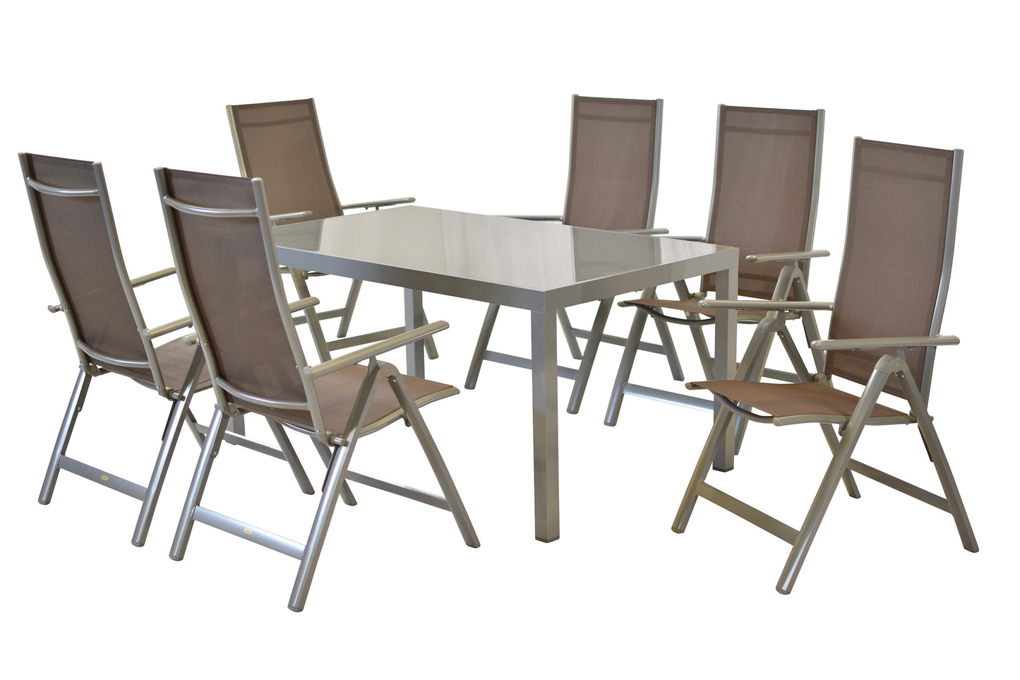 Carrara Set 7tlg.
Aluminium/Textil