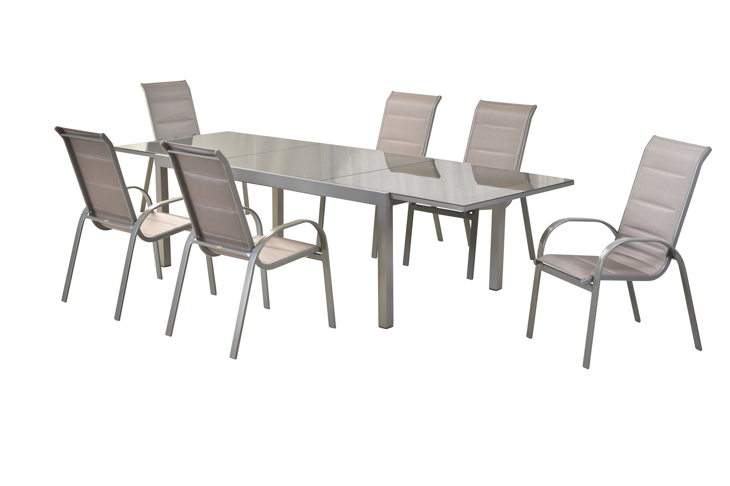 Amaro Set 7tlg diamantbraun
Aluminium/Textil