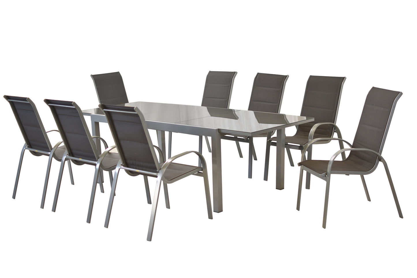 Amaro Set 9tlg., anthrazit
Aluminium/Textil