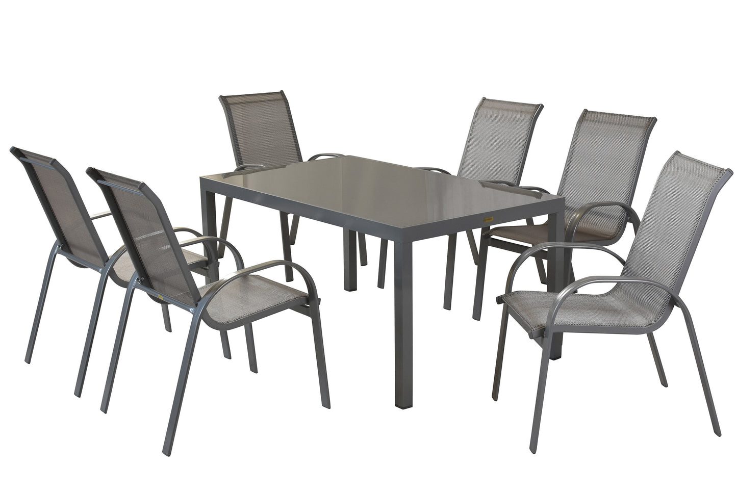 Amalfi Set 7tlg.
Alu/Textil
