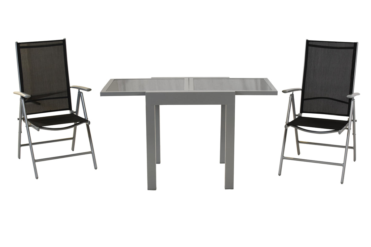 Amalfi Set 3tlg.
Alu/Textil