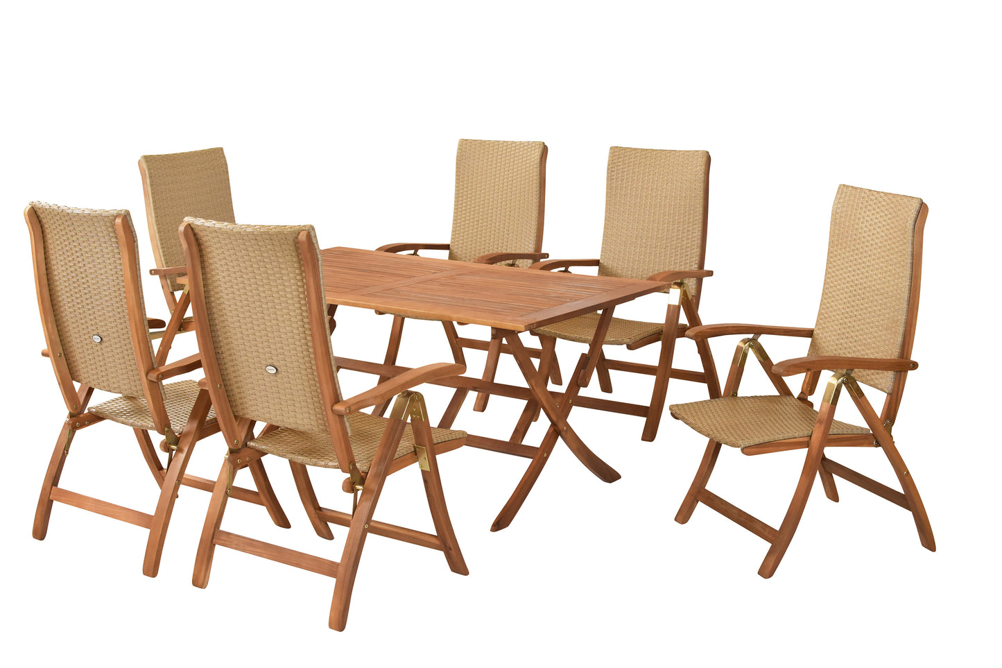 Capri Set 7tlg.
Akazienholz