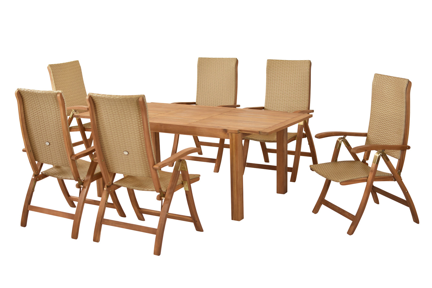 Capri Set 7tlg.
Akazienholz