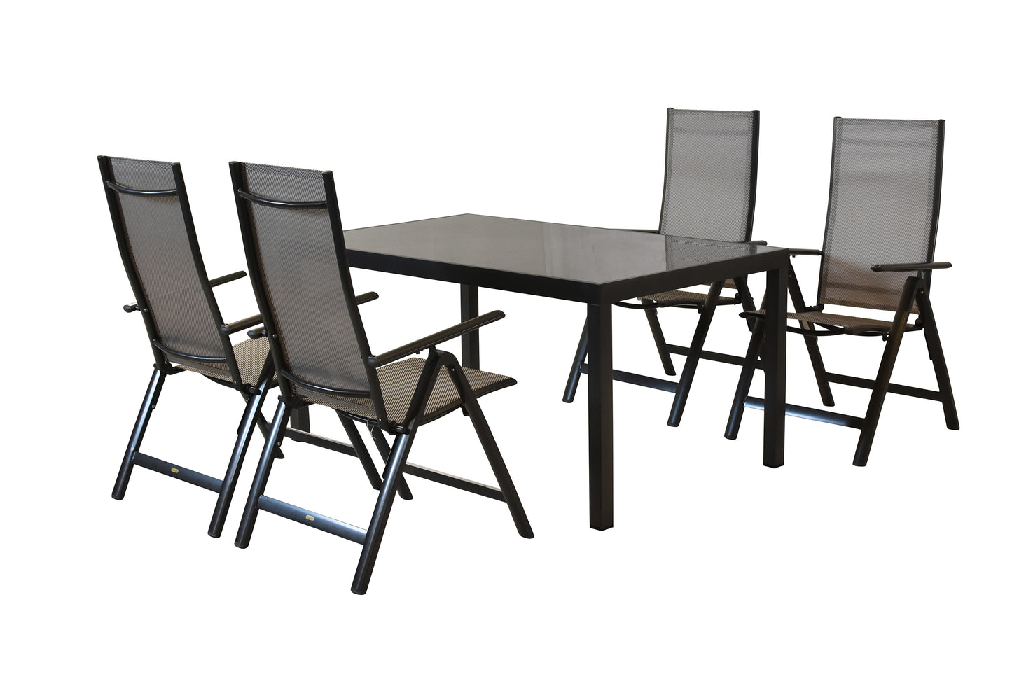 Carrara Set 5tlg.
Aluminium/Textil
