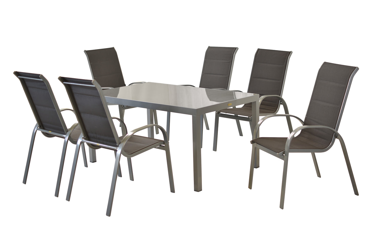 Amaro Set 7tgl., anthrazit
Aluminium/Textil