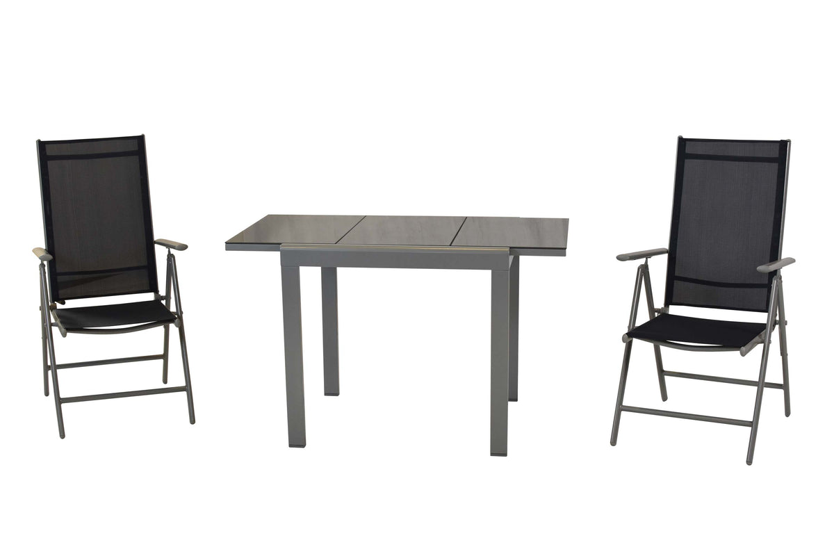Amalfi Set 3tlg.
Alu/Textil