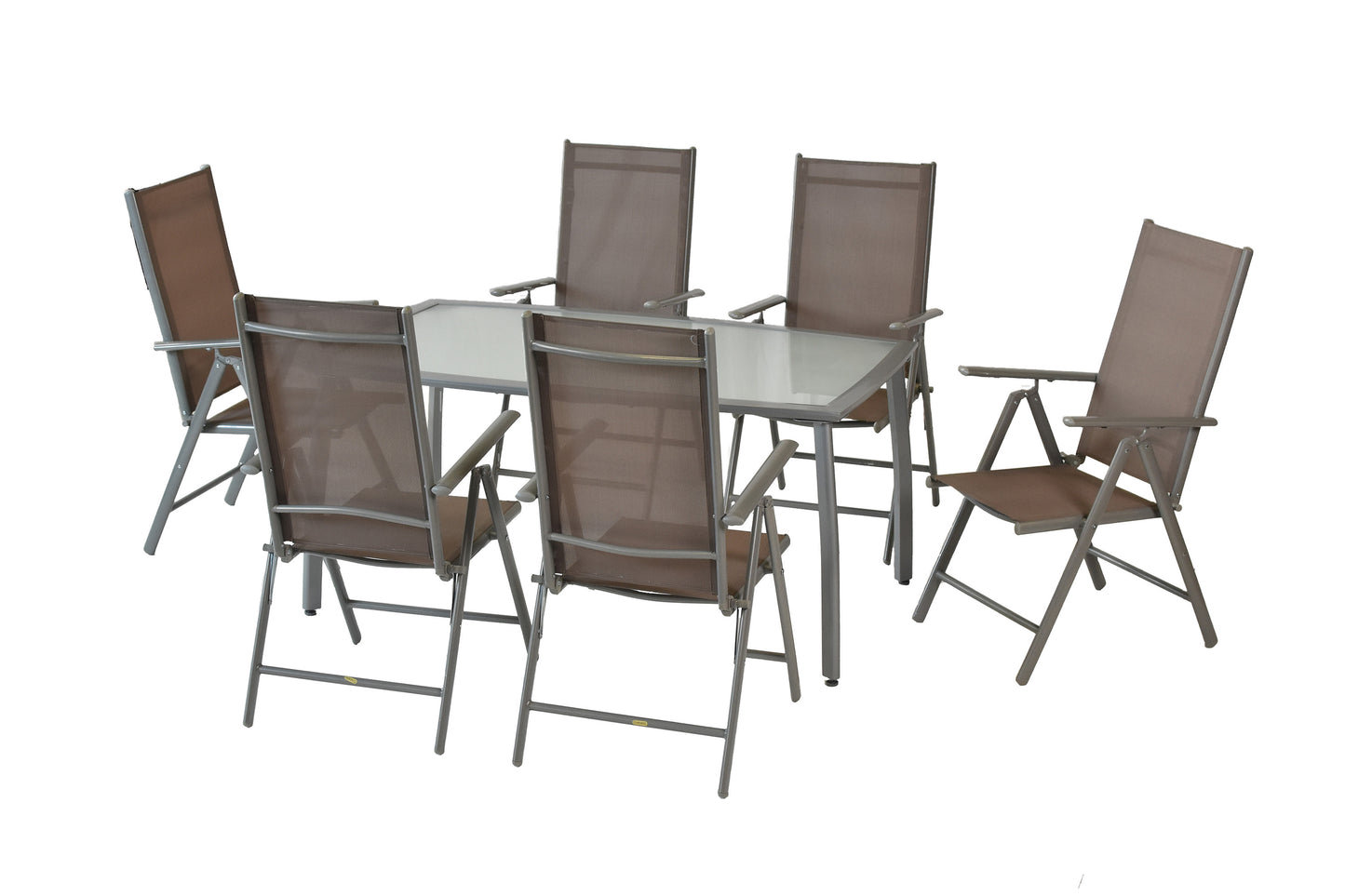 Amalfi Set 7tlg.
Alu/Textil