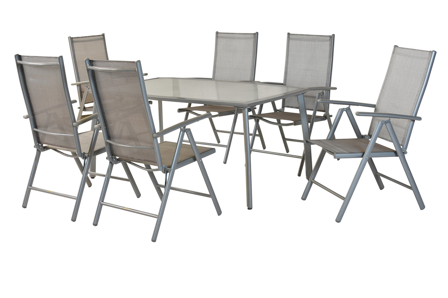 Amalfi Set 7tlg.
Alu/Textil