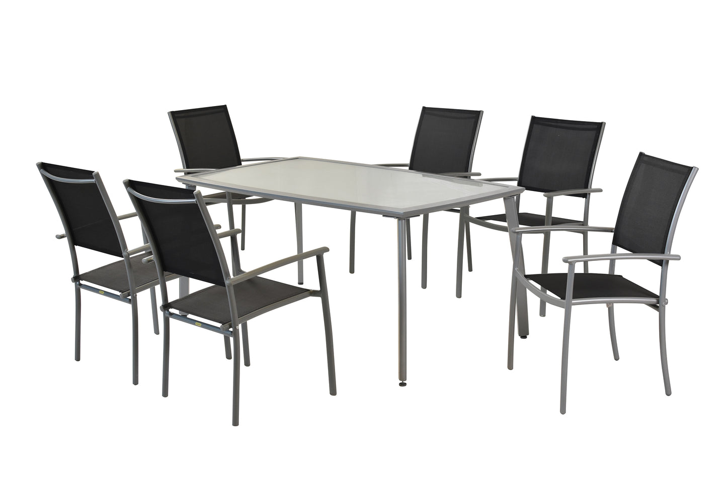 Milano Set 7tlg.
Alu/Textil