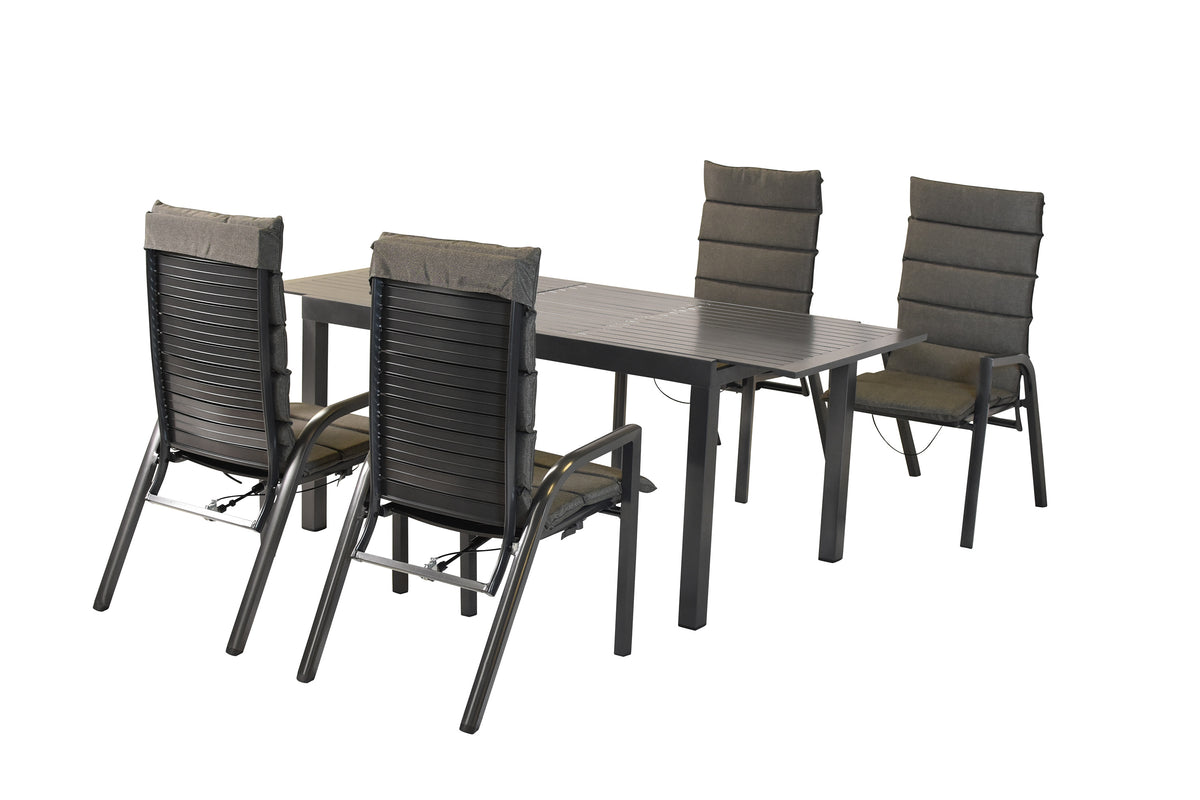 Siros Set 9tlg.
Aluminium