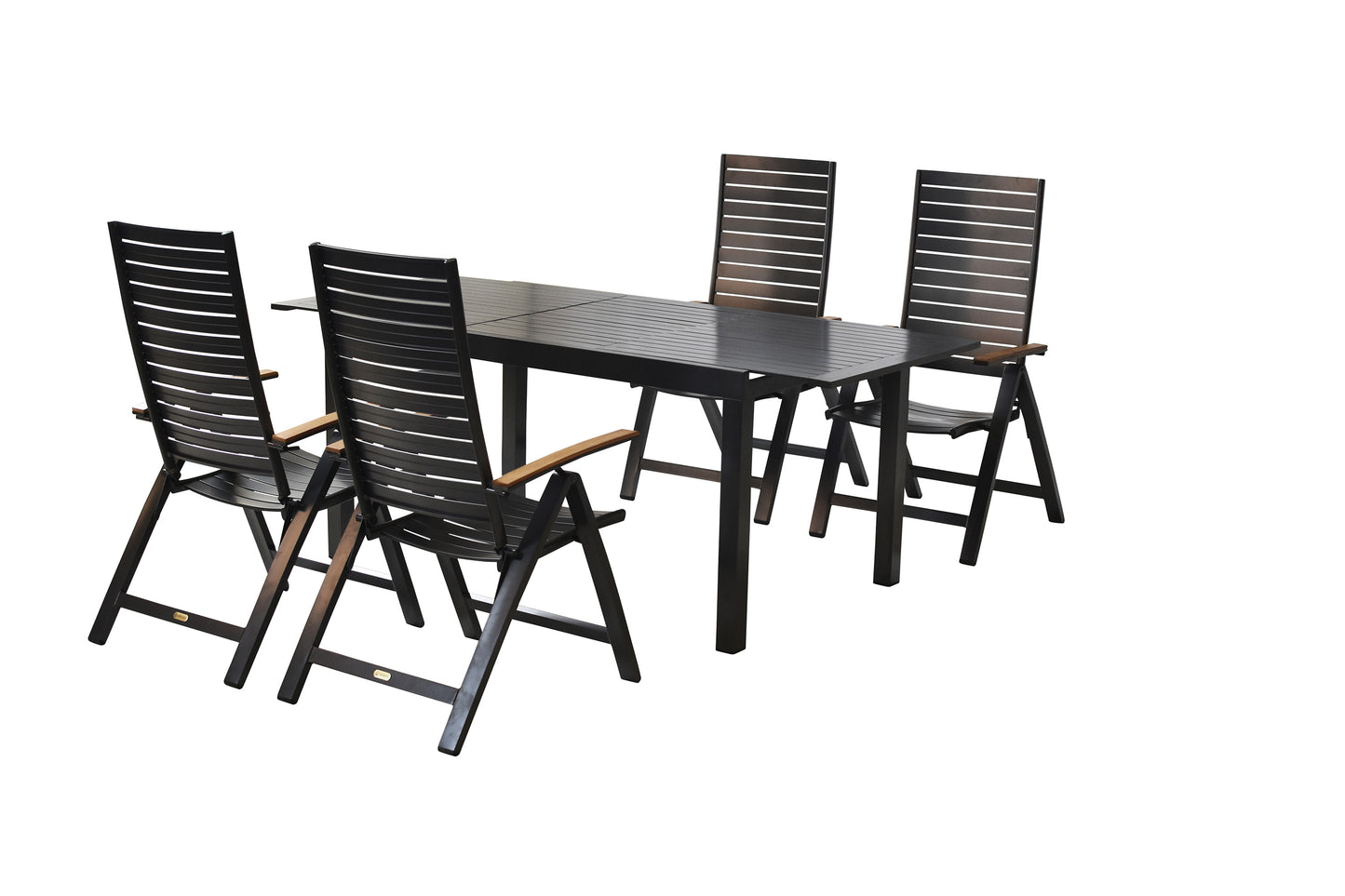 Astros Set 5tlg.
Aluminium/Akazie