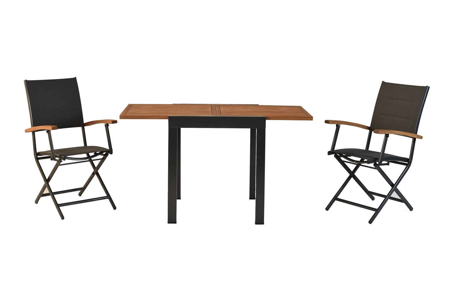 Paxos Set 3tlg.
Aluminium/Textil/Akazie