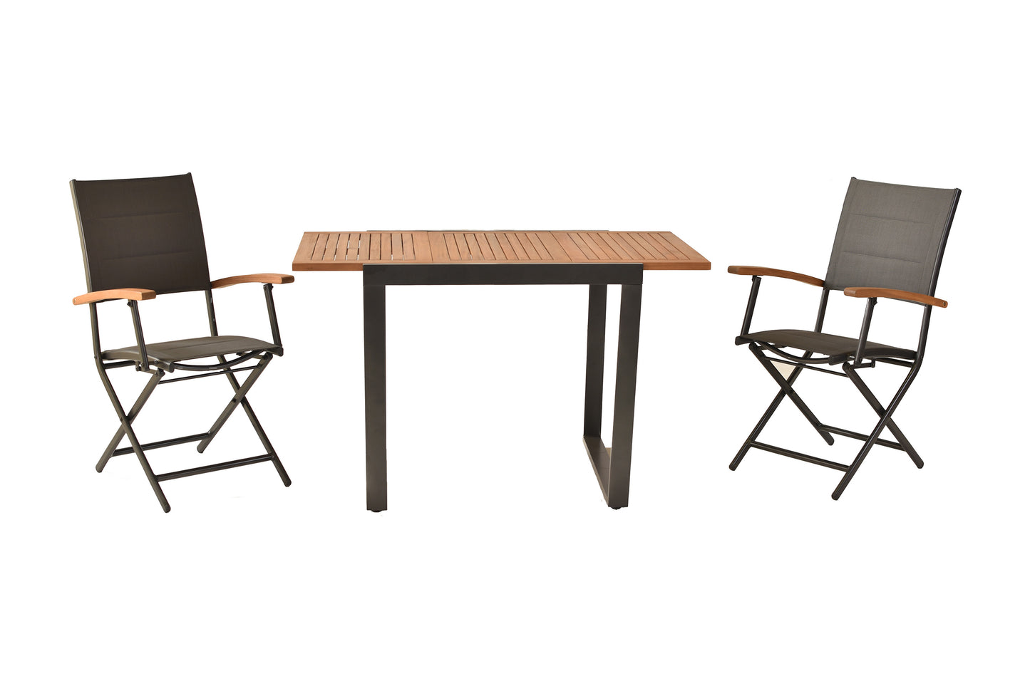 Paxos Set 3tlg.
Aluminium/Textil/Akazie