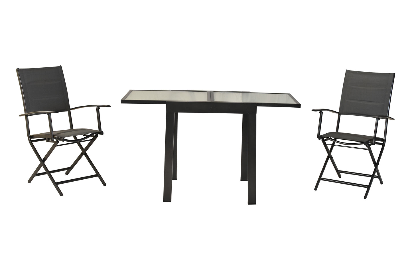 Florenz Set 3tlg.
Aluminium/Textil