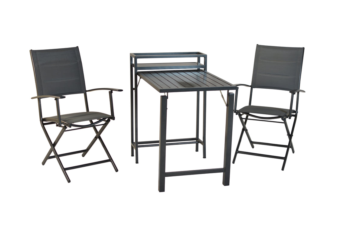 Florenz Set 3tlg.
Aluminium/Textil