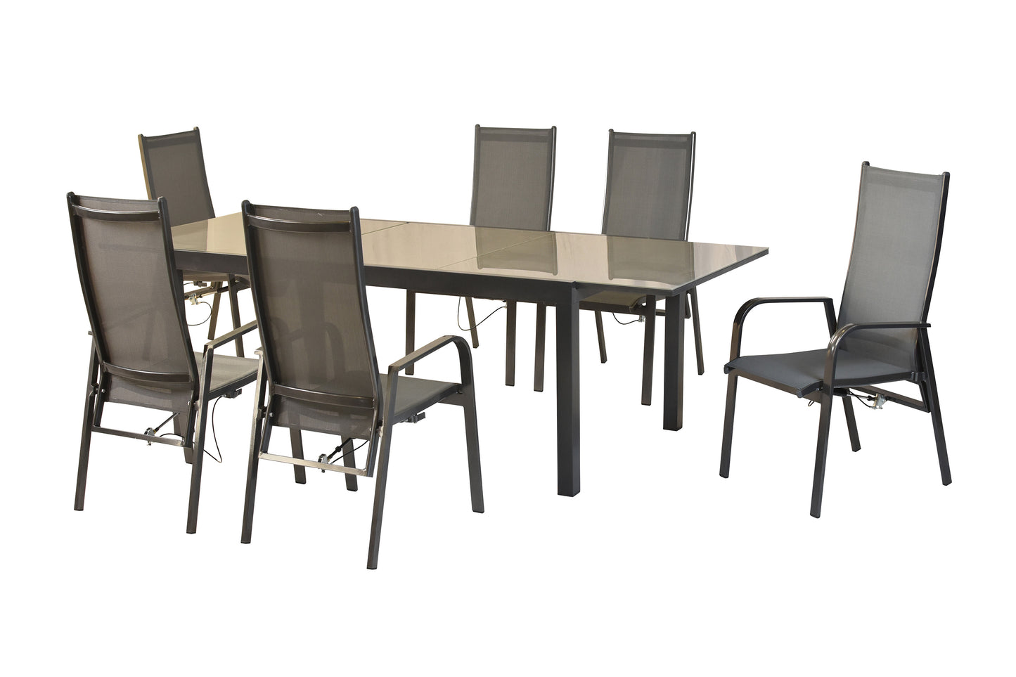 Alassio Set 7tlg.
Alu/Textil