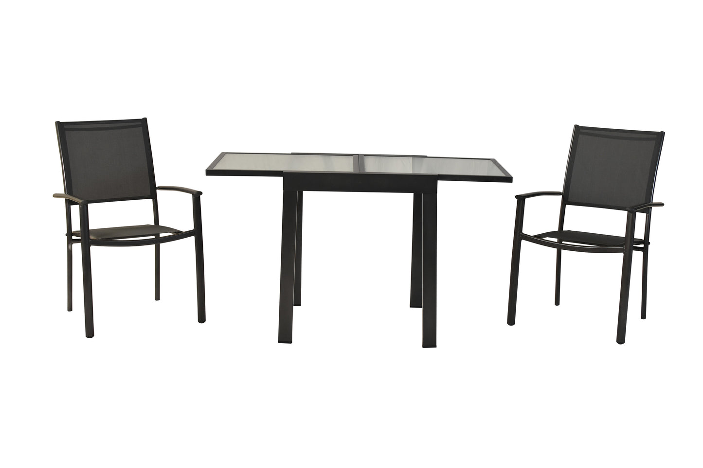 Milano Set 3tlg.
Alu/Textil