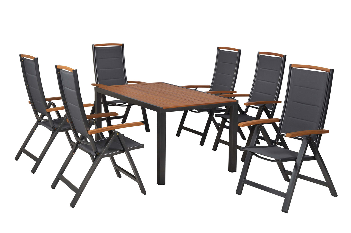 Tino Set 7tlg.
Aluminium/Textil
