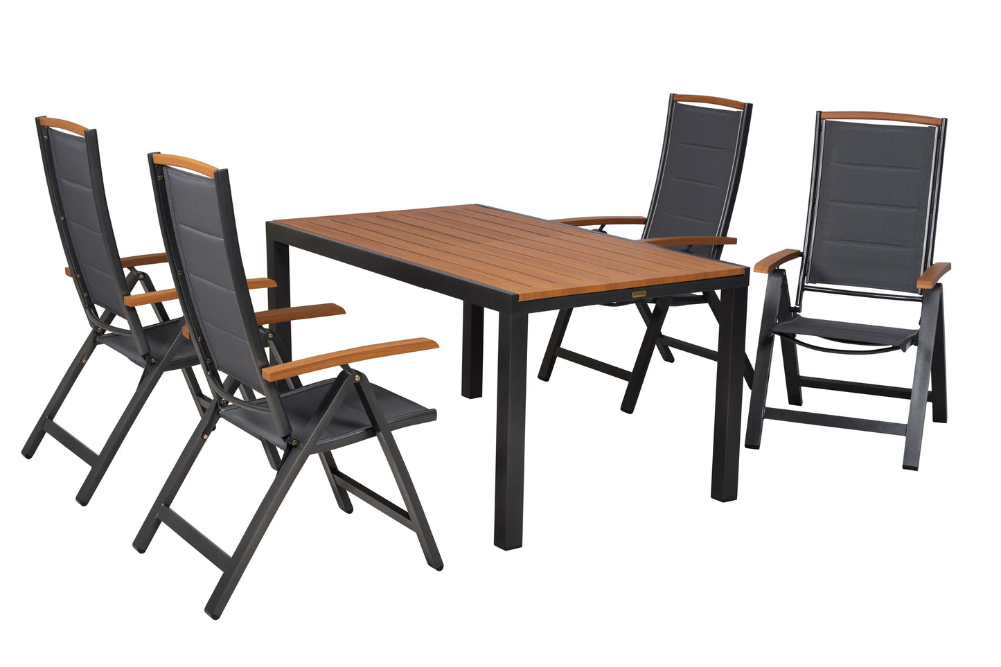 Tino Set 5tlg.
Aluminium/Textil