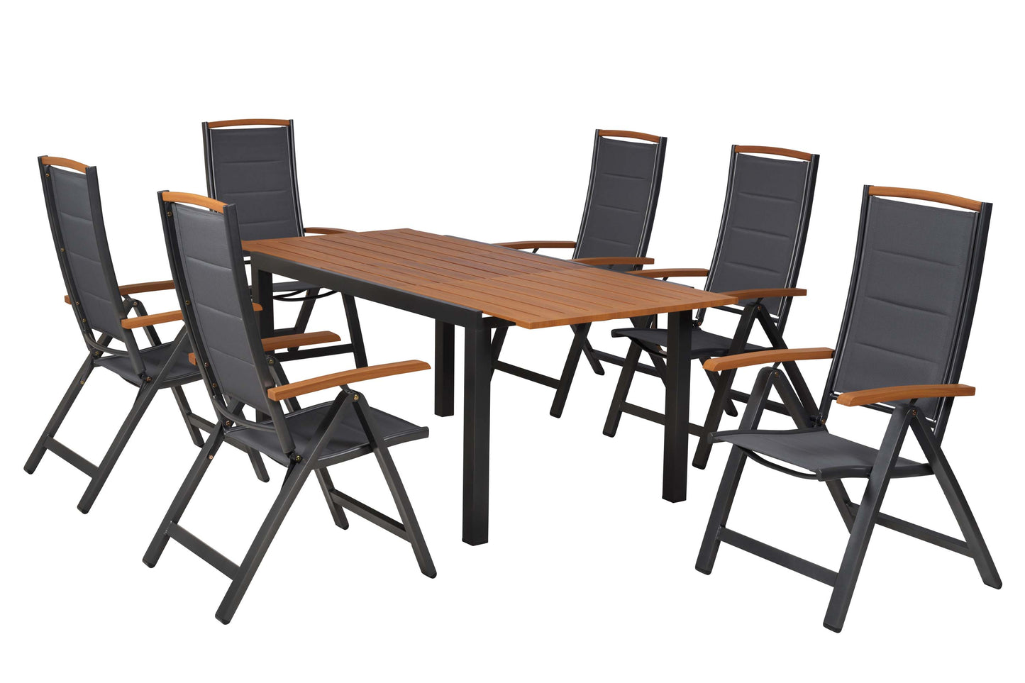 Tino Set 7tlg.
Aluminium/Textil
