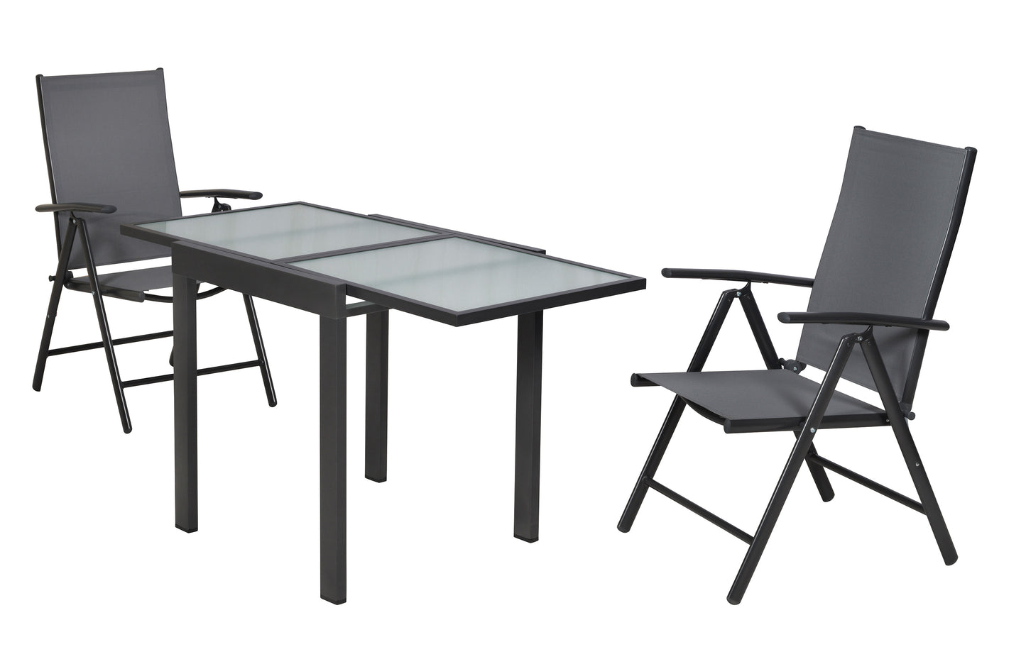 Amalfi Set 3tlg.
Aluminium/Textil