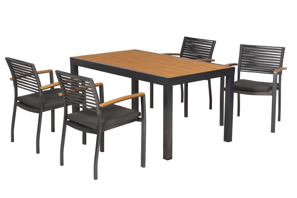 Parella Set 5tlg.
Aluminium/Textil
