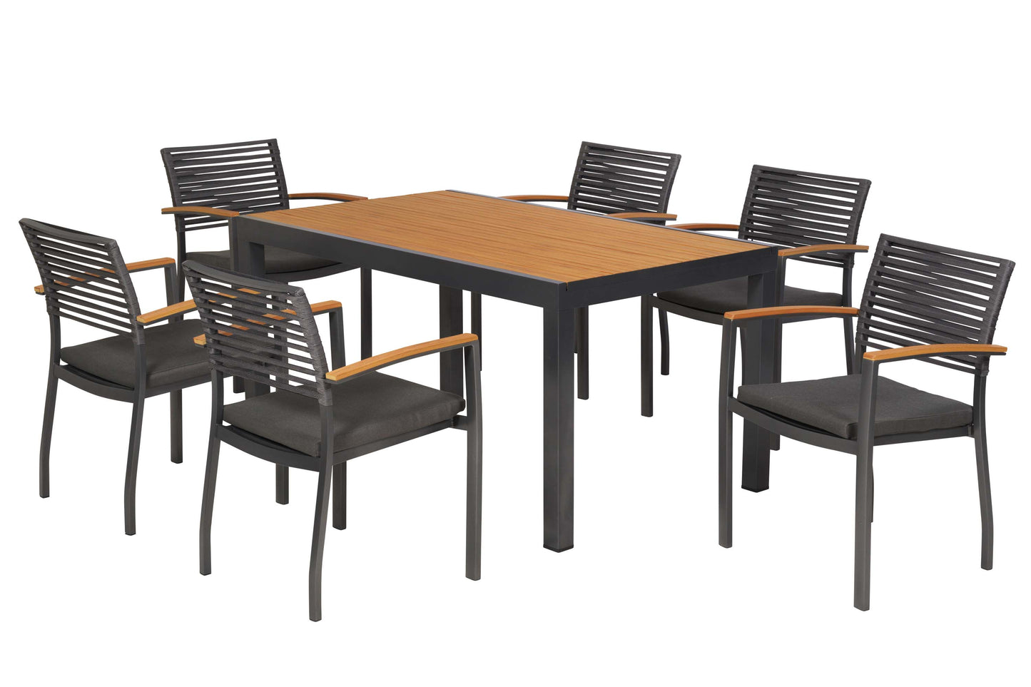 Parella Set 7tlg.
Aluminium/Textil