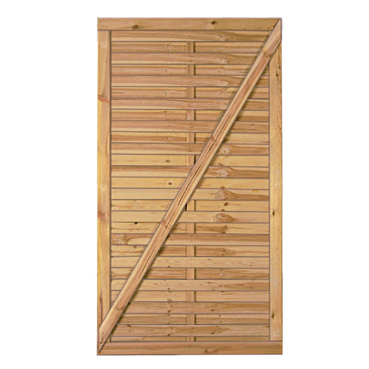 Tor für Lamellenzaun 100 x 180 cm
Rahmen 45/70 mm, ohne Beschlag
