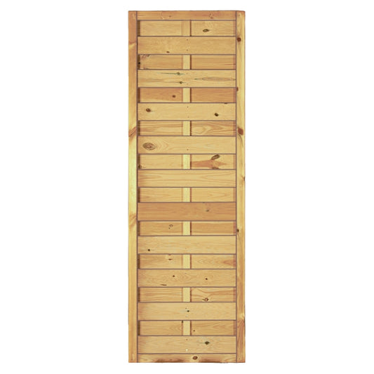 Maxi-Massiv-Zaun 60 x 180 cm
Rahmen 45/45 mm, kdi grün
Lamellen geriffelt & geschraubt
