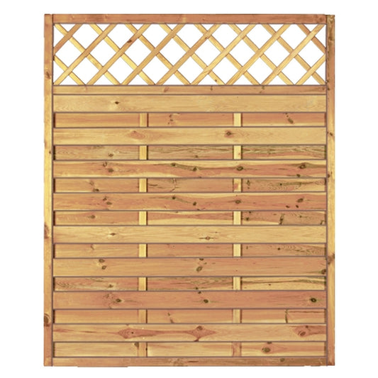 Maxi-Massiv-Ranki 150 x 180 cm
Rahmen 45/45 mm, kdi grün
Lamellen geriffelt & geschraubt