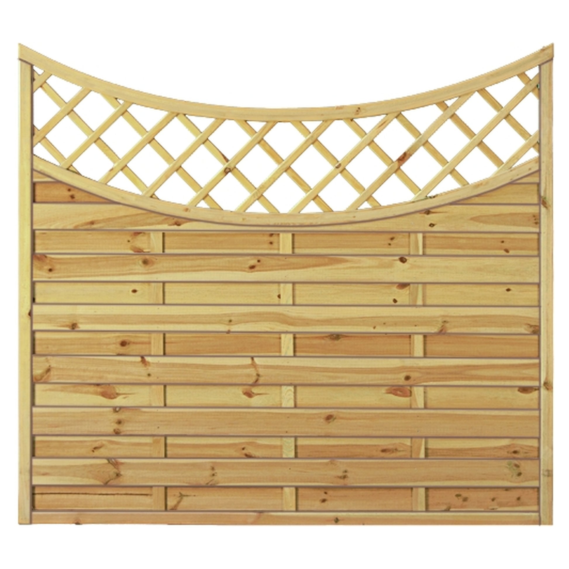 Maxi-Doppelbogen-2 180 x 160/140 cm
Rahmen 45/45 mm, kdi grün
Lamellen geriffelt & geschraubt