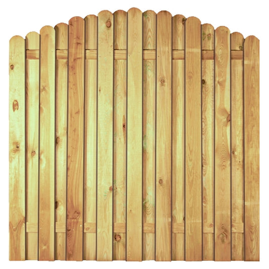 LIEKE-Serie Bogen 180 x 180/160 cm
ohne Rahmen, kdi grün
Lamellen 14 x 120 mm, geschraubt