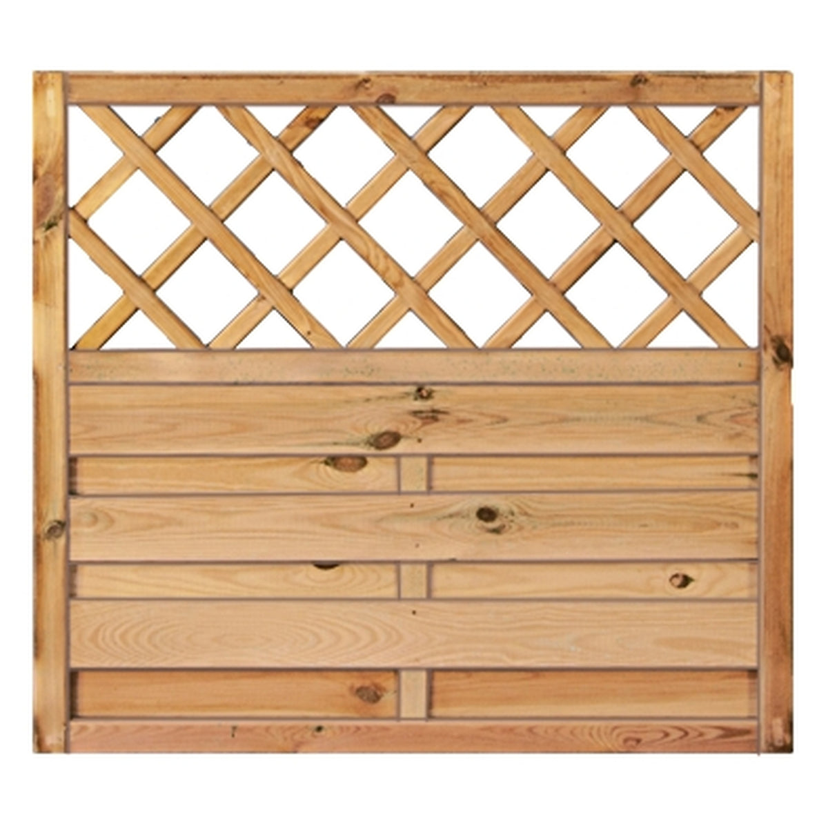 Maxi-Massiv Ranki 100 x 90 cm
Rahmen 45/45 mm, kdi grün
Lamellen geriffelt & geschraubt