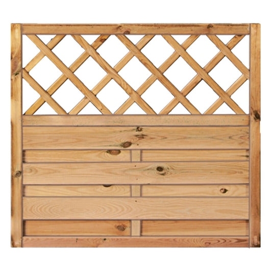 Maxi-Massiv Ranki 100 x 90 cm
Rahmen 45/45 mm, kdi grün
Lamellen geriffelt & geschraubt