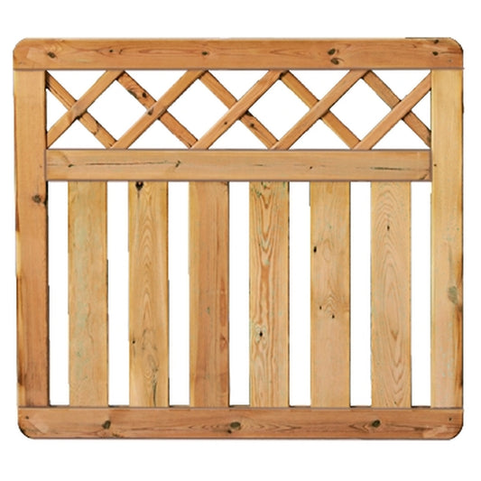 KAMPEN-Serie Senkrecht Ranki 100 x 90 cm
Rahmen 45/70 mm, kdi grün
Latten 16/90 mm, glatt