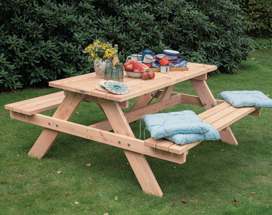Picknicktisch  Bausatz 180x180x78cm DGL