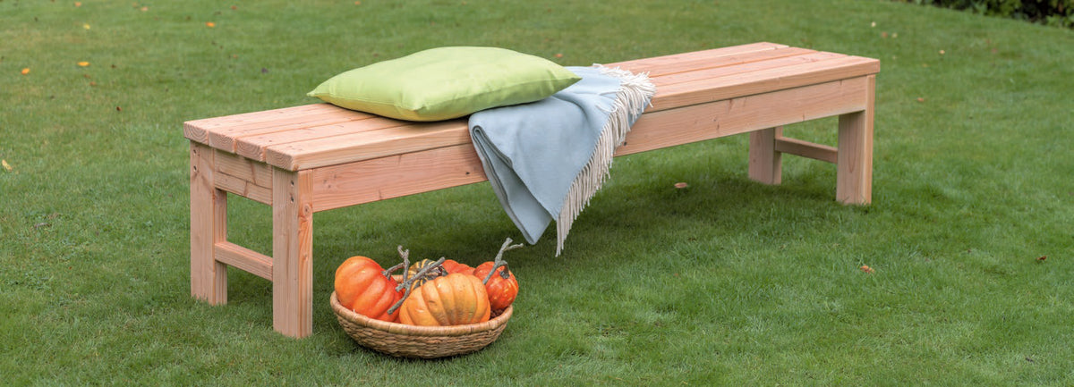 Gartenbank o. Lehne 200x44x45cm (BxHxT), DGL