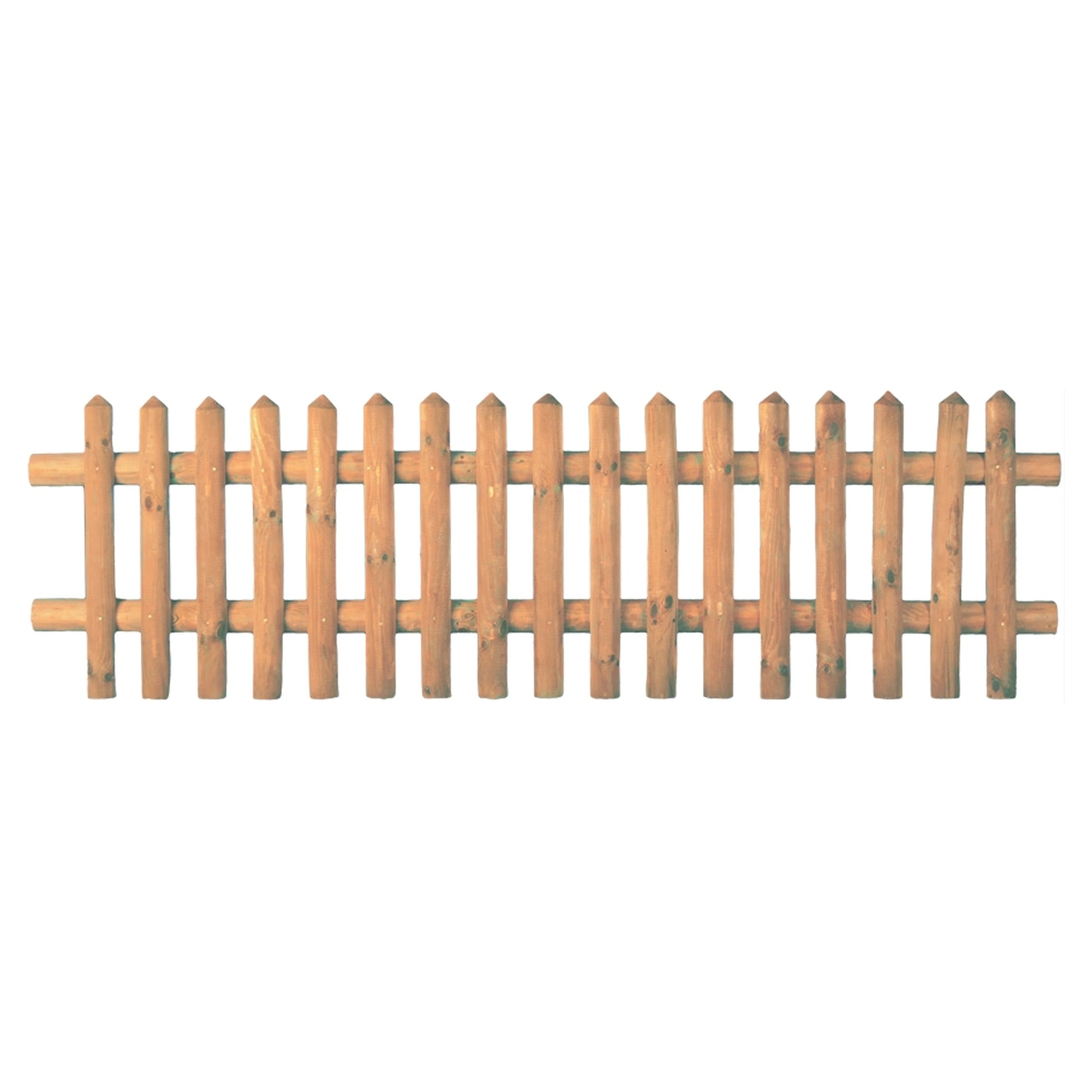 Senkrechtzaun 250 x 60 cm
Latten 55 mm, kdi braun
