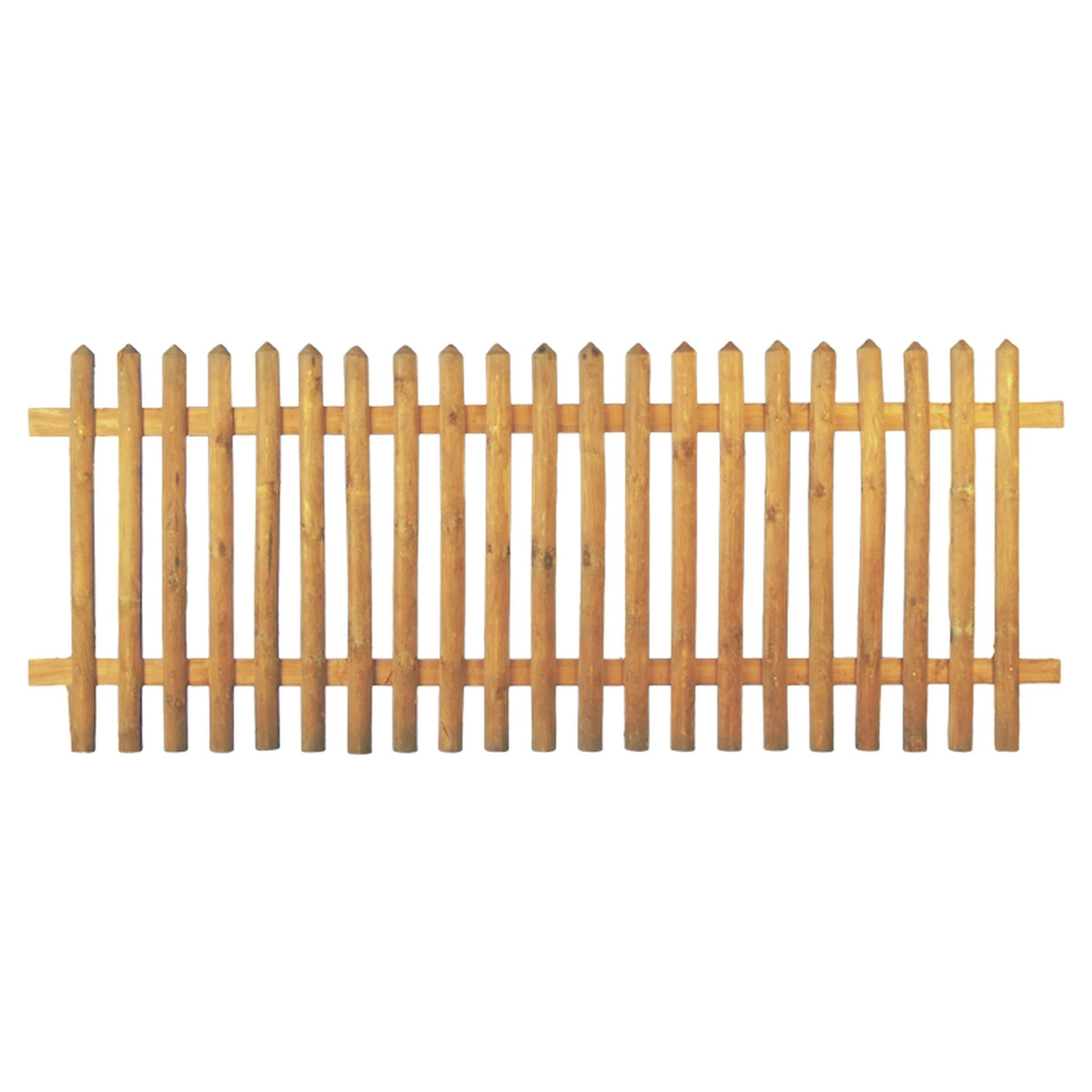 Senkrechtzaun 250 x 100 cm
Latten 55 mm, kdi braun